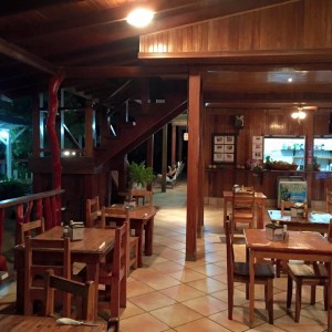 Restaurant - La Isla Inn Hotel, Cocles Beach, Limon, Costa Rica