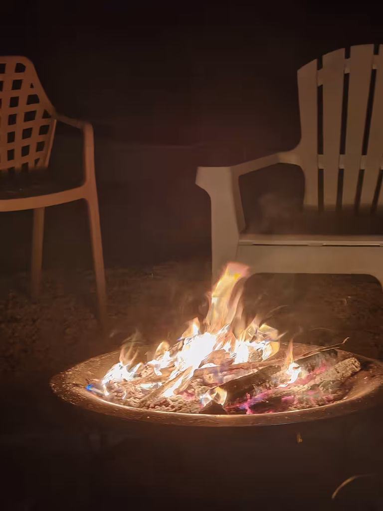 Fire pit - Villas La Paillote Boutique Villas near Playa Tambor, Paquera