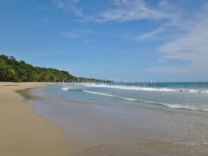 Manzanillo Beach Costa Rica in Cahuita, Talamanca, Limon.