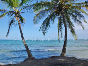 Manzanillo Beach Costa Rica in Cahuita, Talamanca, Limon.